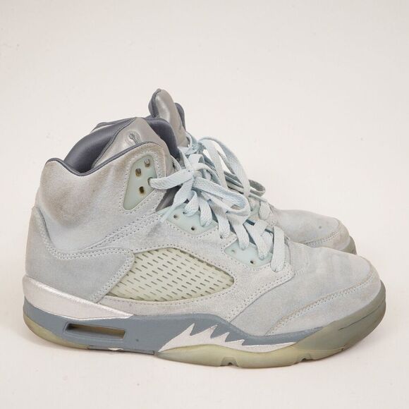 Nike Womens 7.5 Air Jordan 5 Retro Bluebird Sneaker Lace Up Mid Top DD9336-400 - Picture 6 of 11